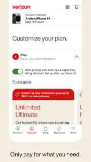 My Verizon screenshot 6