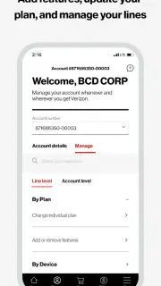 My Verizon For Business screenshot 2
