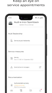 myAudi screenshot 8