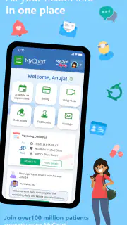 MyChart screenshot 1