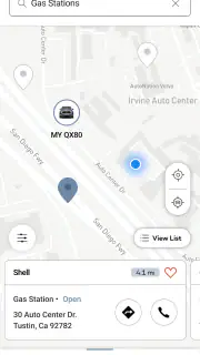MyINFINITI App screenshot 3