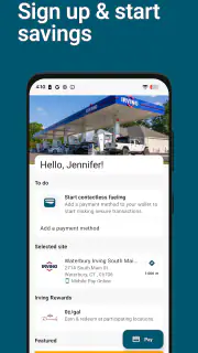 MyIRVING screenshot 2