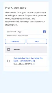 myPatientVisit Portal screenshot 3