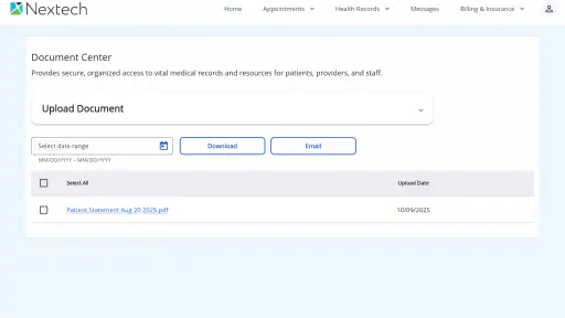 myPatientVisit Portal screenshot 8