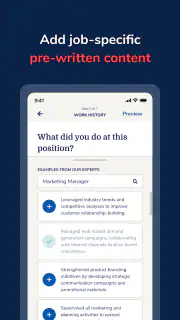 MyPerfectResume Builder screenshot 5