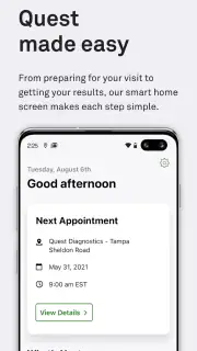 MyQuest for Patients screenshot 1