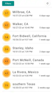 MyShake Earthquake Alerts screenshot 5
