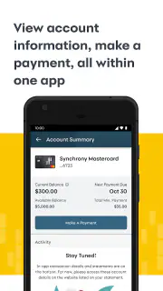 MySynchrony screenshot 3