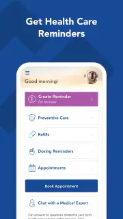 myVCA screenshot 2