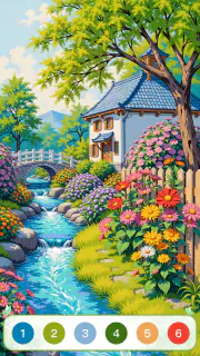 Nature Calm Paint by Numbers screenshot 4