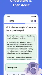 NCE Exam Prep 2026 | EZPrep screenshot 2