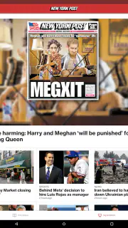 New York Post for Tablet screenshot 2
