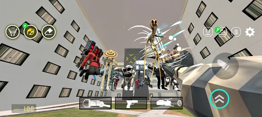 Nextbots In Playground mod screenshot
