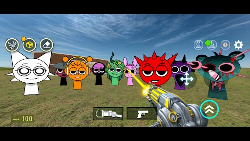 Nextbots In Playground mod screenshot