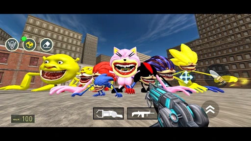 Nextbots In Playground mod screenshot