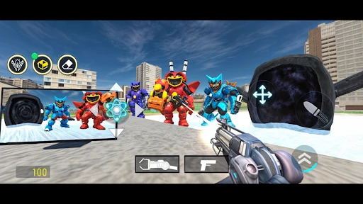 Nextbots In Playground mod screenshot