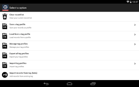 NFC Tools - Pro Edition screenshot