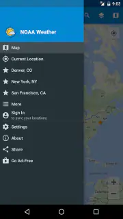 NOAA Weather & Tides screenshot 1