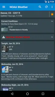 NOAA Weather & Tides screenshot 3