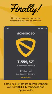 Nomorobo Basic Robocall Block screenshot 1