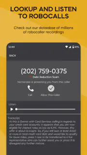 Nomorobo Basic Robocall Block screenshot 5