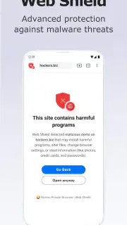 Norton Private Browser screenshot 2