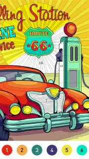 Nostalgia Color by number game screenshot 3