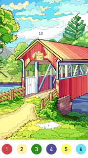 Nostalgia Color by number game screenshot 4