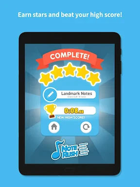 Note Rush: Learn to Read Music screenshot