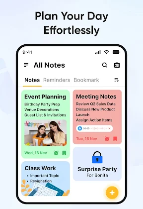 Notepad, Notebook, Notes app screenshot