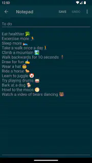 Notepad - simple notes screenshot 4