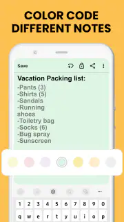 Notes Launcher: Notepad, To-do screenshot 3