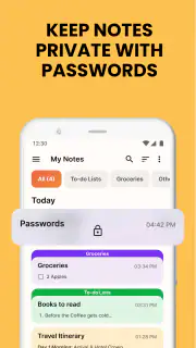 Notes Launcher: Notepad, To-do screenshot 4