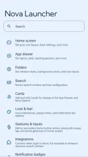Nova Launcher screenshot 6