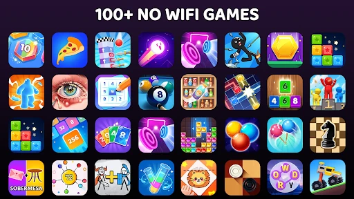 NoWiFi - Relaxing Arcade Games screenshot