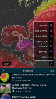 Nullschool - explore weather screenshot 3