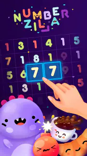 Numberzilla: Number Match Game screenshot 1