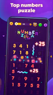 Numberzilla: Number Match Game screenshot 2