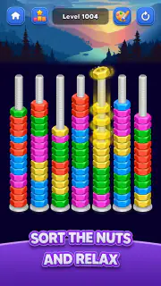 Nut Sort: Color Match Game screenshot 1