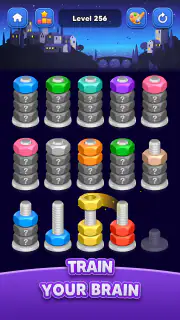 Nut Sort: Color Match Game screenshot 3