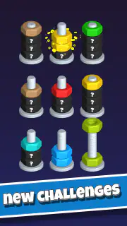 Nut Sort-Color Puzzle Game screenshot 4