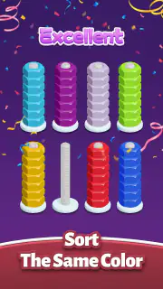 Nut Sort:Color Puzzle Game screenshot 1
