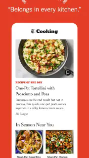 NYT Cooking: Recipes & Tips screenshot 2