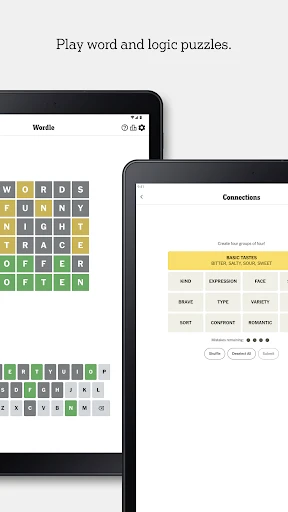 NYT Games: Word, Number, Logic screenshot