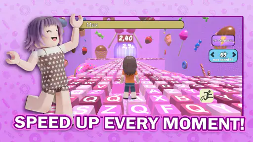 Obby Keyboard ASMR Runner screenshot 3