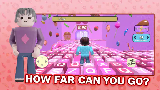 Obby Keyboard ASMR Runner screenshot 7