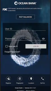 Ocean Bank Mobile Banking screenshot 1