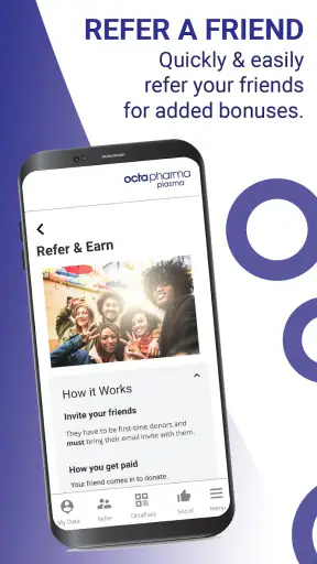 OctaApp – Donate Blood Plasma! screenshot