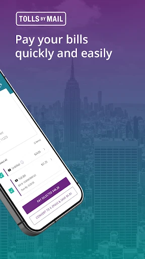 Official E-ZPass NY screenshot
