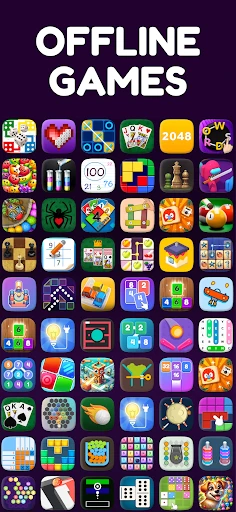 100+ Offline Games No WiFi Fun screenshot